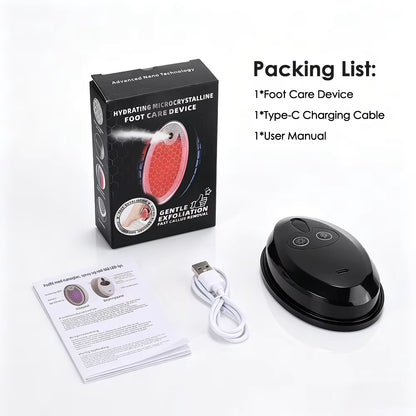 LumaFoot Hydrating Callus Remover – Rechargeable Pedicure Tool